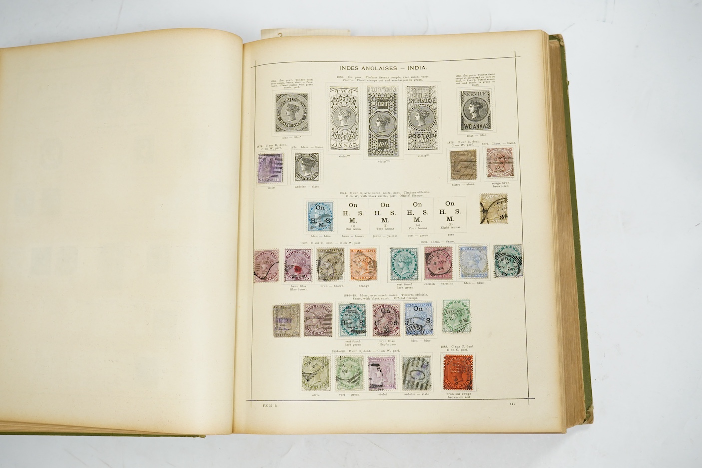 A collection of stamp albums, unmounted stamps and empty stock sheets, including a Victorian stamp album edited by Richard Senf, containing a selection of mid 19th century stamps, including an incomplete run of plated pe